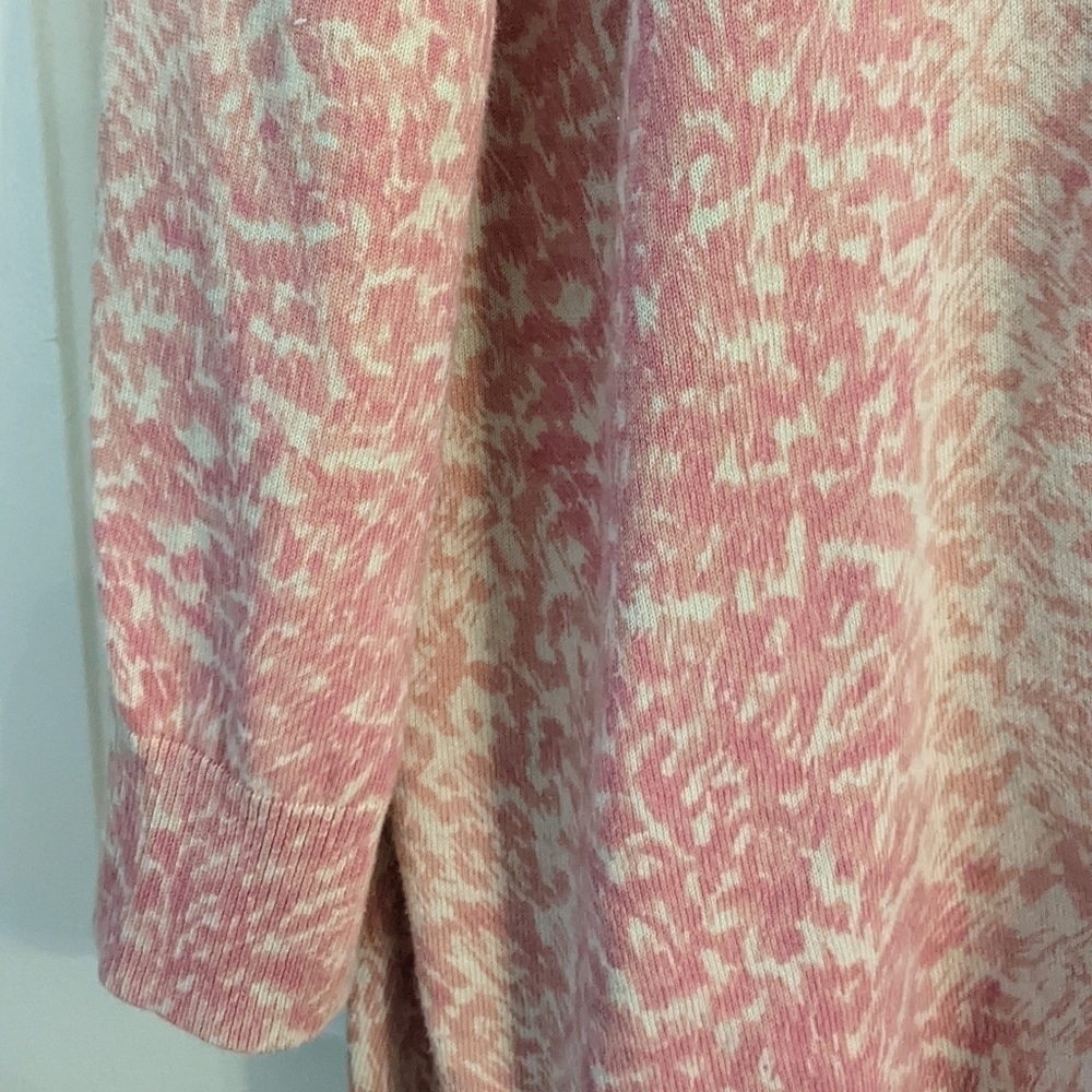 Talbots Pastel Button-down 3/4-sleeve cardigan sweater, size 1X - Picture 4 of 9